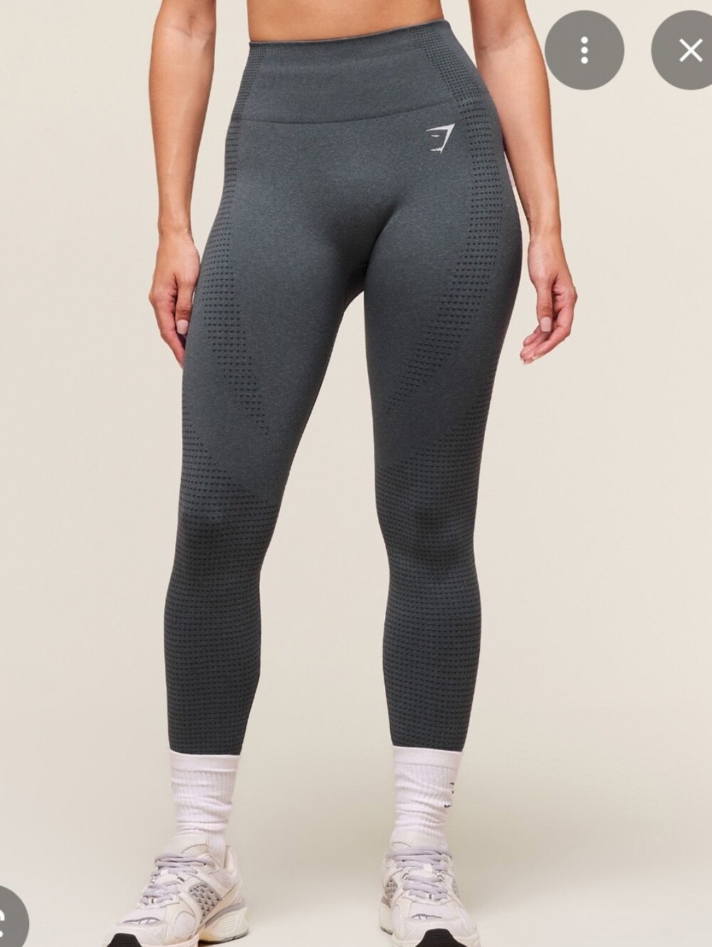 Gymshark Seamless Leggings in Strong Grey